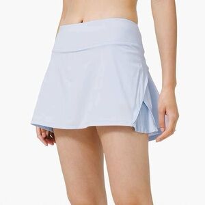 Lululemon Play Off the Pleats Skirt - Serene Blue